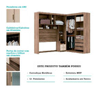 Guarda Roupa Santos Andira Paris De Canto 6 Portas