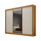 Guarda Roupa São Paulo Gold 03 Pts 06 Gav C-espelho Leifer Fr