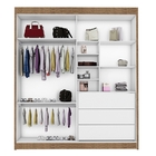 Guarda Roupa Sara Rose Amendoa