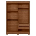 Guarda Roupa Sarandi 4 Portas 2 Gavetas Jatobá/areia
