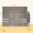 Guarda-roupa Sevilha 2 Portas De Correr Branco