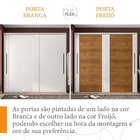 Guarda-roupa Sevilha 2 Portas De Correr Branco