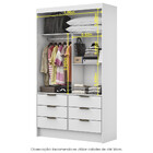 Guarda Roupa Sevilha 2 Portas De Correr Com Espelho Carioca M