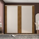 Guarda-roupa Sevilha 2 Portas De Correr Freijó/off White