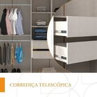 Guarda-roupa Sevilha 4 Portas Cômoda 8 Gavetas Mesa De Cabece