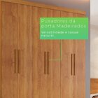 Guarda-roupa Sevilha 6 Portas 2 Gavetas Cinamomo