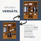 Guarda Roupa Sevilha 6 Portas 4 Gavetas Benetil Cinamomo