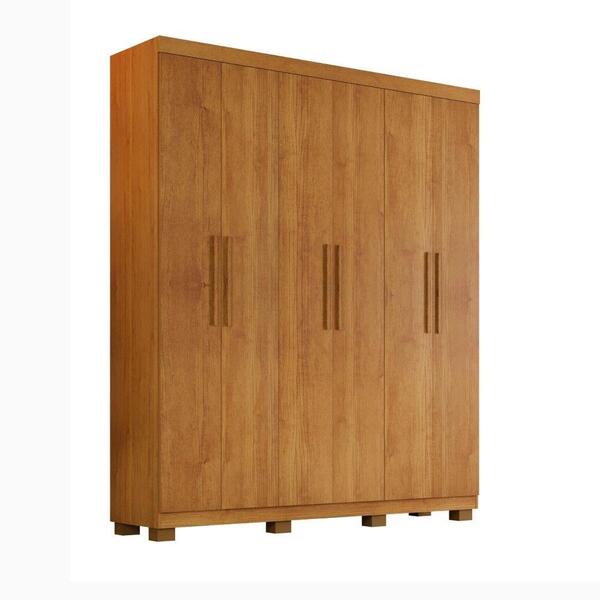 Guarda Roupa Sevilha 6 Portas 4 Gavetas Benetil Cinamomo