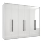 Guarda-roupa Sevilha 6 Portas Branco