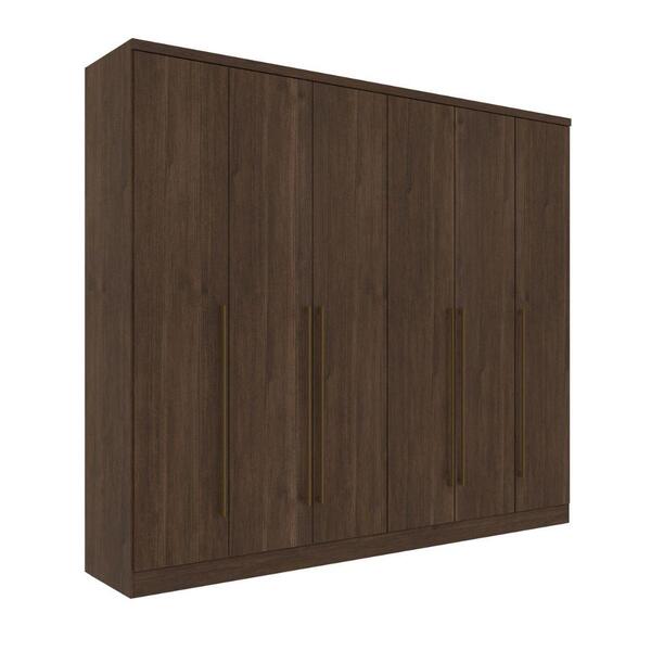 Guarda Roupa Sevilla 6 Portas 8 Gavetas Tcil Cacau