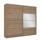 Guarda Roupa Sofisticatto Glass Com Espelho 02 Portas 06 Gave