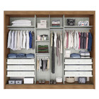 Guarda Roupa Sollo Plus 3 Portas 6 Gavetas Com Espelho Novo H