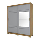 Guarda Roupa Solteiro 02 Portas Deslizantes 03 Gavetas Verg H