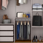 Guarda-roupa Solteiro 02 Portas Deslizantes E 03 Gavetas Sien