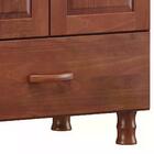 Guarda Roupa Solteiro 02 Portas Madeira Maciça 1175t Bronze F