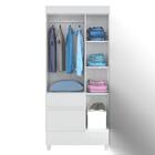 Guarda Roupa Solteiro 03 Portas Wind Demobile