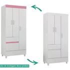 Guarda Roupa Solteiro 03 Portas Wind Demobile