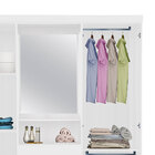 Guarda-roupa Solteiro 04 Portas 03 Gavetas E Espelho Lyon Bra