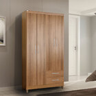 Guarda-roupa Solteiro 04 Portas E 02 Gavetas Madri Mel