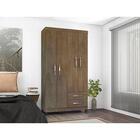 Guarda Roupa Solteiro 04 Portas Modena Inc Milani Store