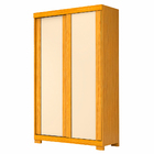 Guarda-roupa Solteiro 100% Mdf 02 Portas De Correr E 02 Gavet