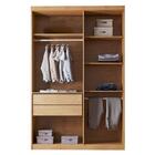 Guarda-roupa Solteiro 100% Mdf 3 Portas 2 Gavetas E 7 Nichos