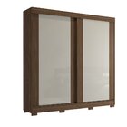 Guarda Roupa Solteiro 100% Mdf Flex Color 2 Portas De Correr