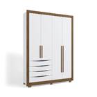 Guarda-roupa Solteiro 100% Mdf Kappesberg C/pés 4 Portas 4 Ga