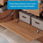 Guarda-roupa Solteiro 128cm 5 Portas 3 Gavetas Com Espelho 10