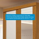 Guarda-roupa Solteiro 140cm 2 Portas De Correr 100% Mdf Ciner