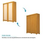 Guarda Roupa Solteiro 140cm 2 Portas De Correr Flex Color 100