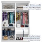 Guarda-roupa Solteiro 2 Porta De Correr 2 Gavetas Nala Yescas