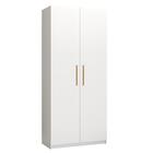 Guarda Roupa Solteiro 2 Portas 1 Gaveta Paris Branco Caemmun