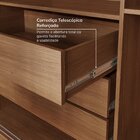 Guarda-roupa Solteiro 2 Portas 1 Porta Com Espelho Samambaia