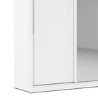 Guarda-roupa Solteiro 2 Portas 1 Porta Espelhada Royale 100%