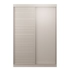 Guarda-roupa Solteiro 2 Portas 1 Porta Ripada Samambaia Cabec