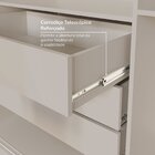 Guarda-roupa Solteiro 2 Portas 1 Porta Ripada Samambaia Cabec