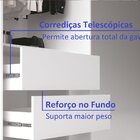 Guarda Roupa Solteiro 2 Portas 2 Gavetas 100% Mdf Dalas  Bran