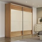 Guarda-roupa Solteiro 2 Portas 2 Gavetas 222,8cm Dalla Costa