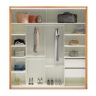 Guarda-roupa Solteiro 2 Portas 2 Gavetas 222,8cm Dalla Costa