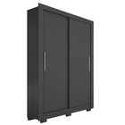 Guarda Roupa Solteiro 2 Portas 2 Gavetas E Pés Quito Espresso