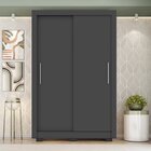 Guarda Roupa Solteiro 2 Portas 2 Gavetas E Pés Quito Espresso