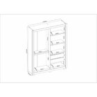 Guarda Roupa Solteiro 2 Portas 2 Gavetas Ibirapuera Demóbile