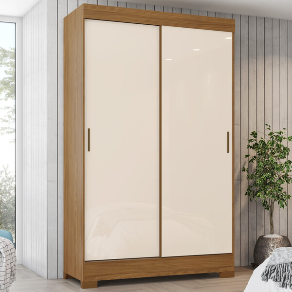 Guarda Roupa Solteiro 2 Portas 2 Gavetas Kilt Casa 812