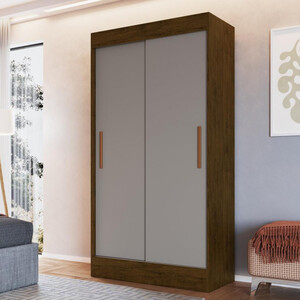 Foto de Guarda Roupa Solteiro 2 Portas 2 Gavetas Lyon Doripel