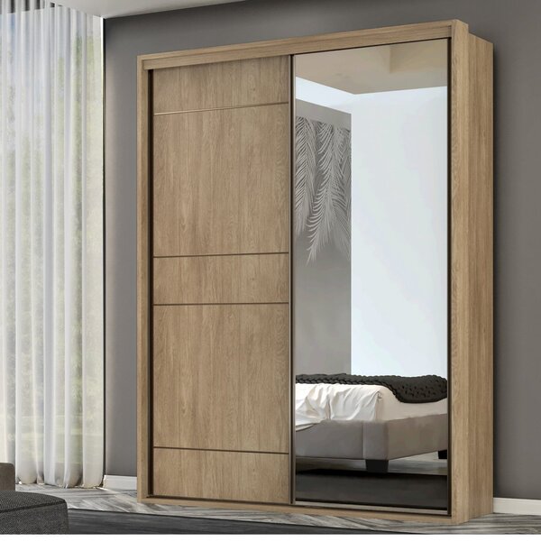 Guarda-roupa Solteiro 2 Portas 3 Gavetas 100% Mdf Qualita Car