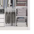 Guarda-roupa Solteiro 2 Portas 3 Gavetas Branco M552 - Kappes