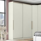 Guarda Roupa Solteiro 2 Portas 3 Gavetas Predileto  Areia Hp