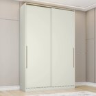 Guarda Roupa Solteiro 2 Portas 3 Gavetas Predileto  Areia Hp