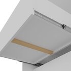 Guarda Roupa Solteiro 2 Portas 3 Gavetas Veneto Branco